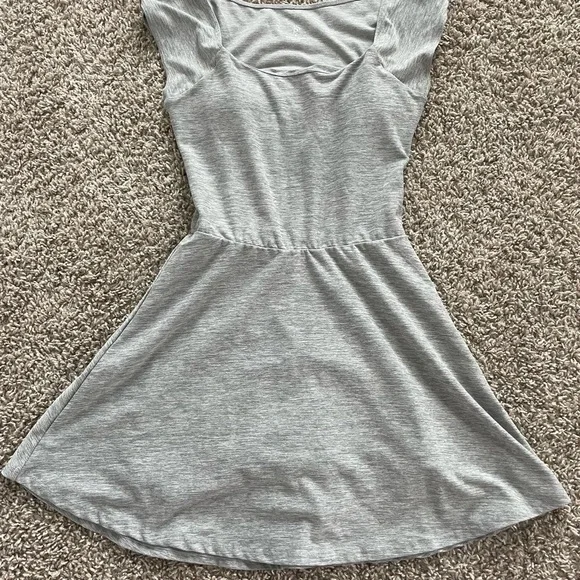 Altar'd State | Dresses | Altard State Gray Fit And Flare Athletic Dress |  Poshmark
